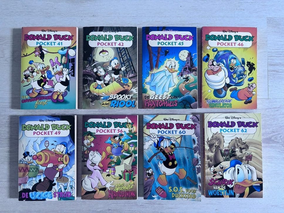 Donald Duck pockets, Meerdere comics, Ophalen of Verzenden, Zo goed als nieuw, Europa