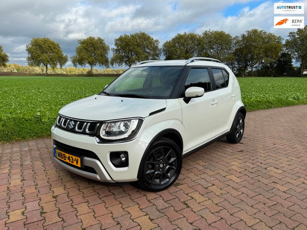 Suzuki IGNIS 1.2 Smart Hybrid Style / Cruise control / Keyle, Auto's, Voorwielaandrijving, Gebruikt, Wit, Bedrijf