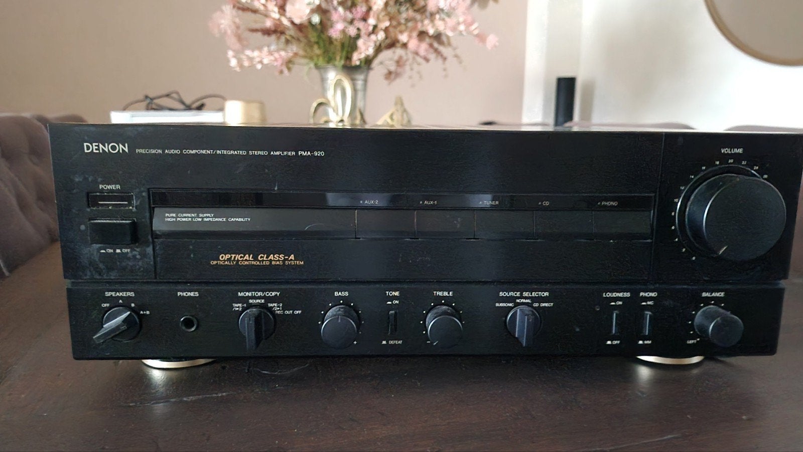 Denon PMA-920 Class A Versterker – Technisch 100%, Ophalen, Denon