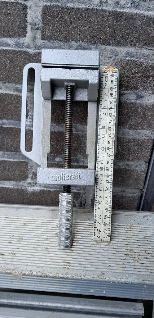 Wolfcraft machineklem, Ophalen of Verzenden, Gebruikt, Klem