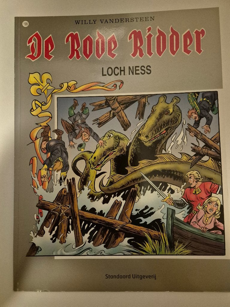 De rode ridder, Willy Vandersteen, Eén stripboek, Ophalen, Gelezen