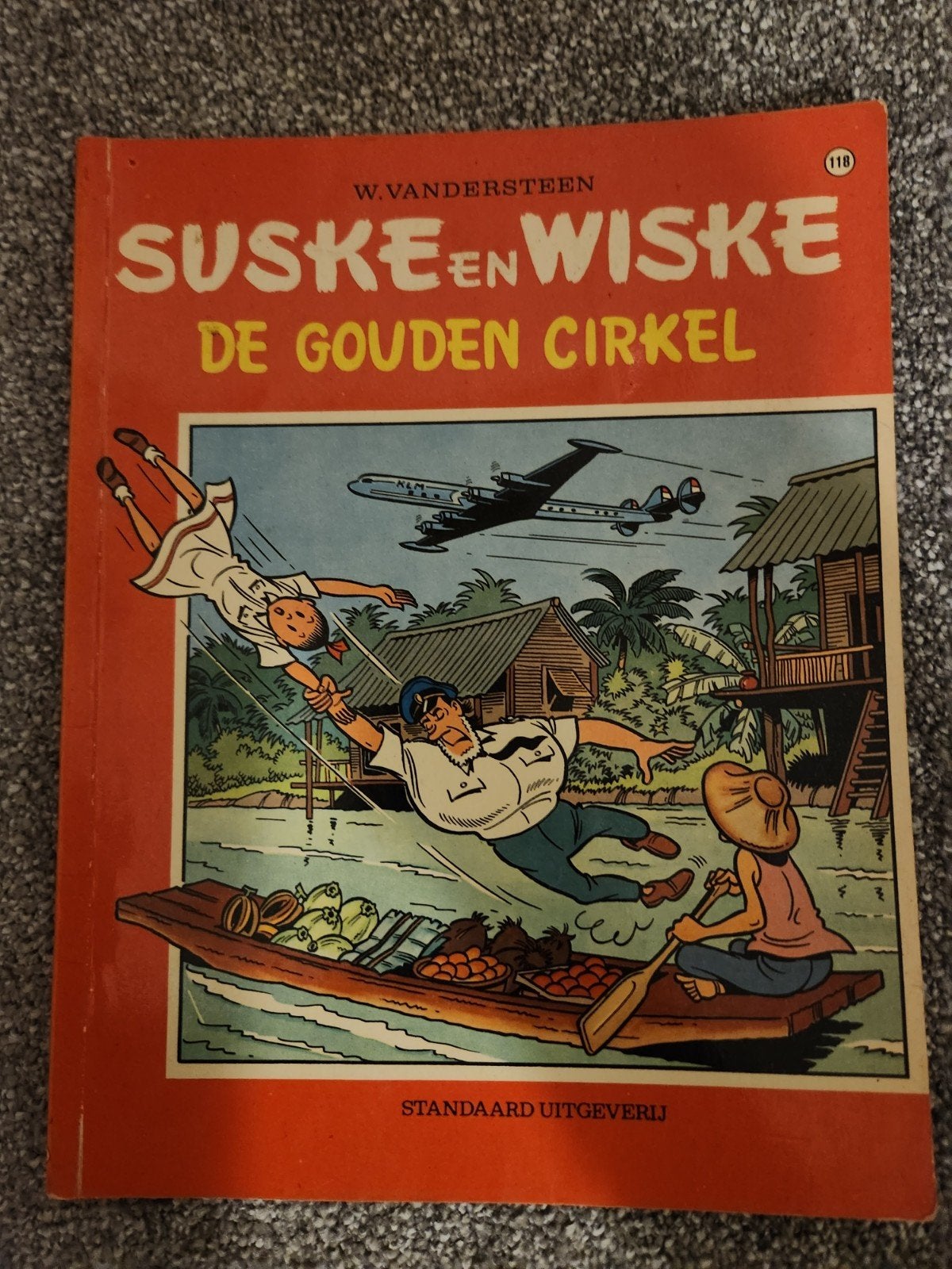 Suske en Wiske - De Gouden Cirkel - Eerste Druk (1971), Boeken, Ophalen of Verzenden