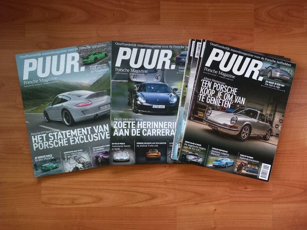 PUUR Porsche Magazine, Ophalen of Verzenden, Zo goed als nieuw, Porsche
