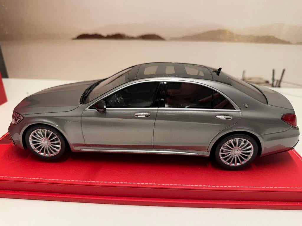 1:18 MK Miniatures Mercedes-Benz S65 AMG (W222), Ophalen of Verzenden, Nieuw, Auto, Overige merken