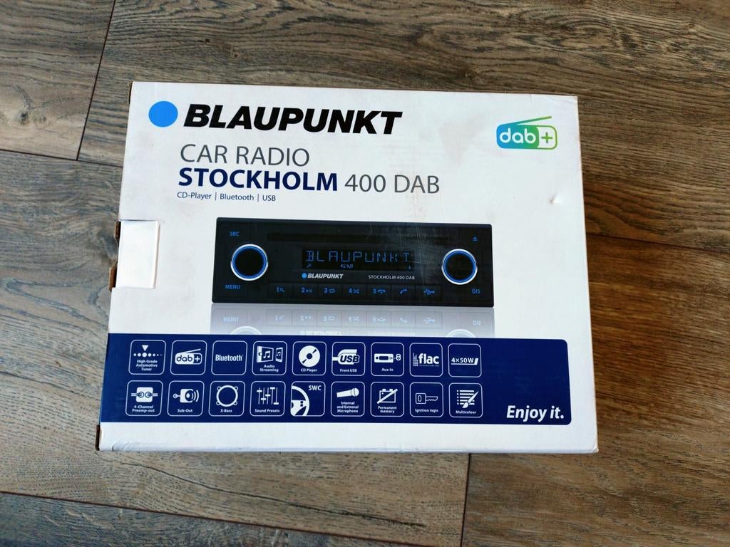 Blaupunkt Stockholm 400 DAB met defect, Auto diversen, Autoradio's, Ophalen of Verzenden, Gebruikt
