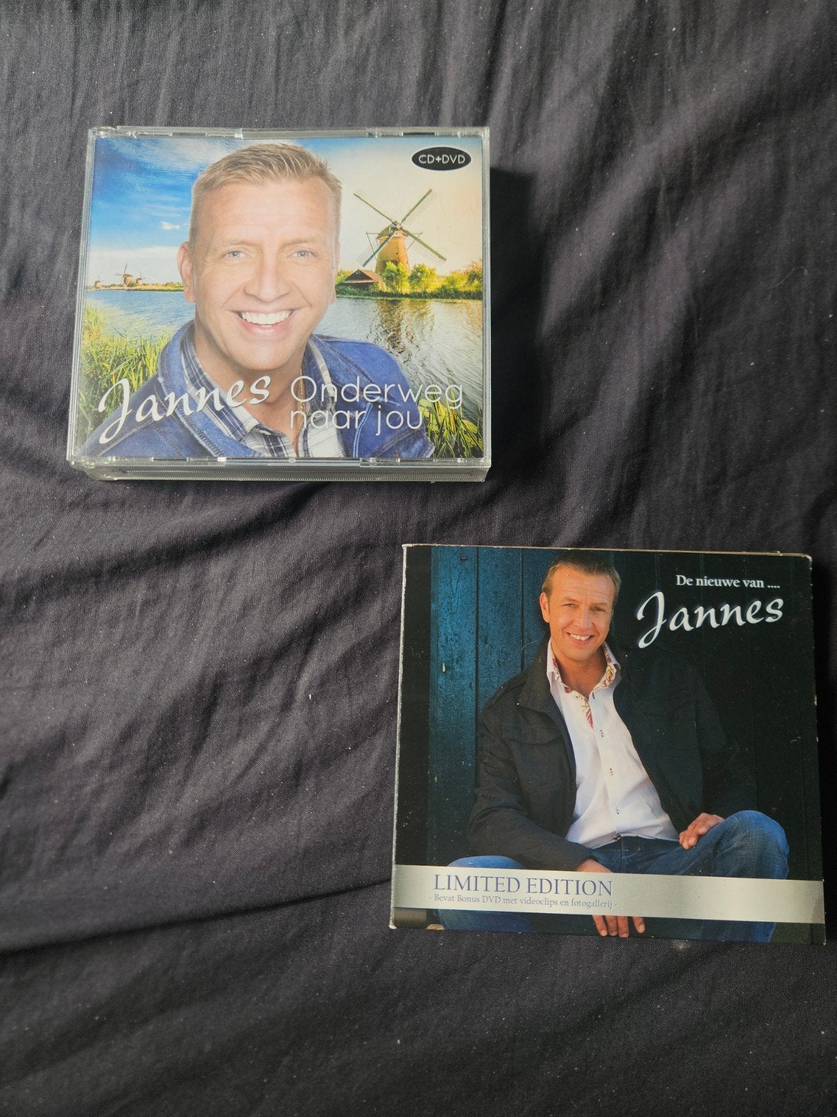 Jannes "onderweg naar morgen" en "De nieuwe Jannes", Ophalen of Verzenden, Zo goed als nieuw, Cd of Plaat