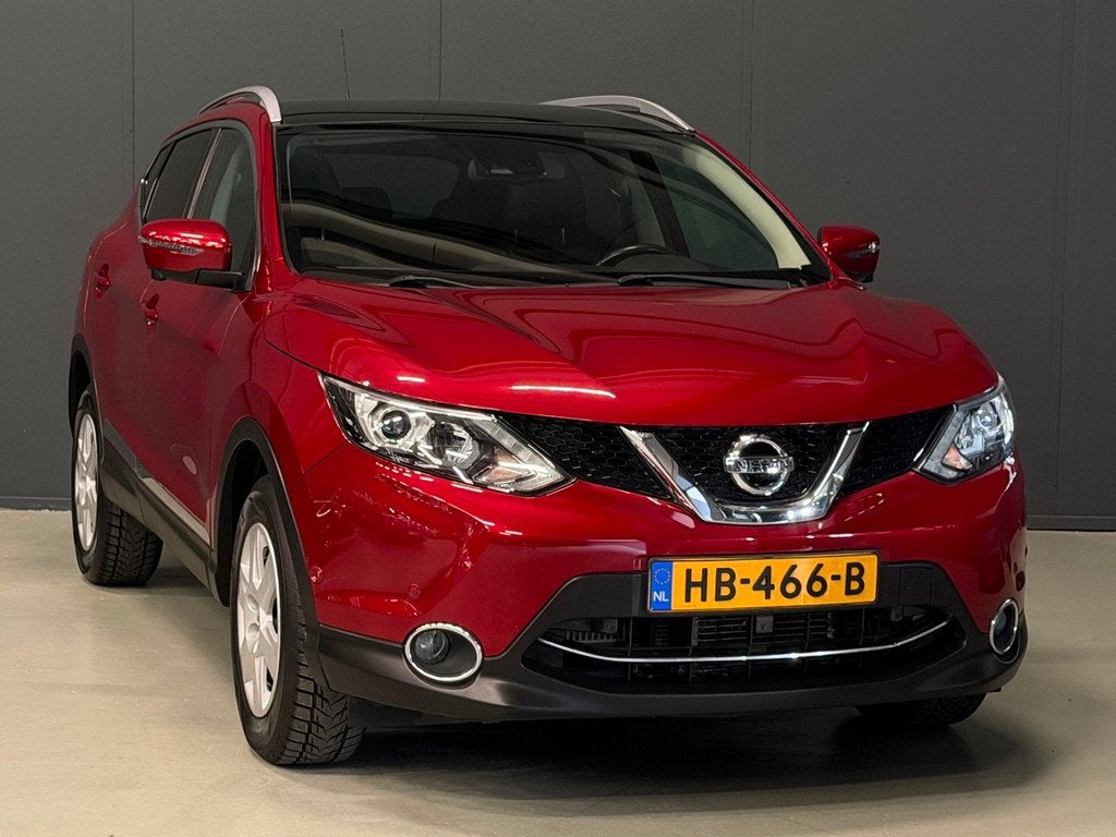 Nissan Qashqai 1.2 Tekna 360/PANO/LEDER/NAVI/CAMERA | NETTE, Gebruikt, 4 cilinders, 116 pk, Bedrijf