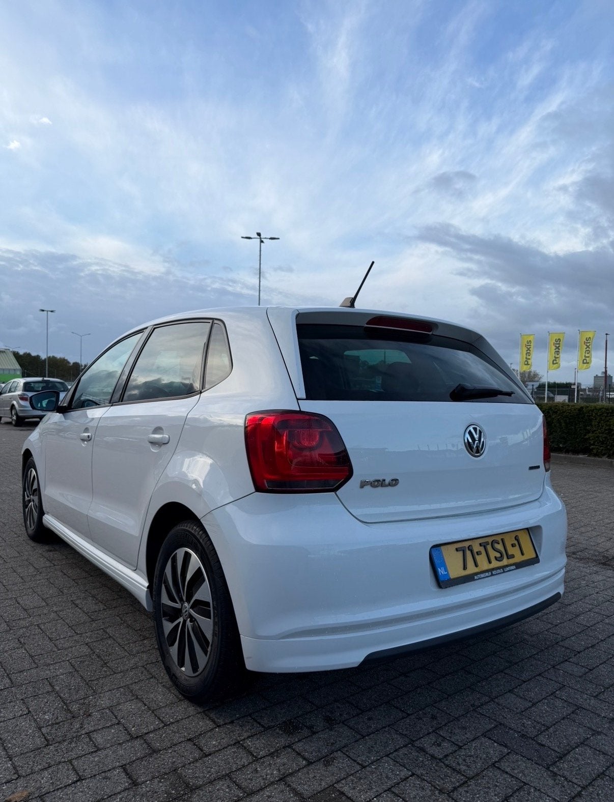 Volkswagen Polo 1.2 TDI 55KW BM 2012 Wit, Euro 5, Stof, 74 pk, Zwart
