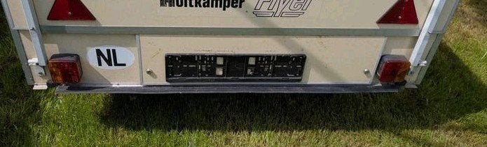 Holtkamper flyer & spacer Kenteken klep, Caravans en Kamperen, Ophalen of Verzenden, Zo goed als nieuw