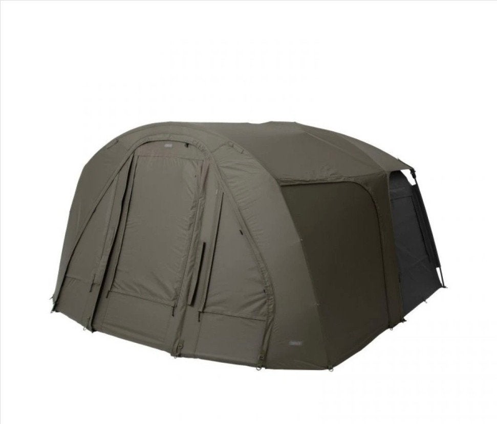 :Trakker Tempest RS Brolly Social Cap+ camo infill, Ophalen of Verzenden, Zo goed als nieuw, Overige typen