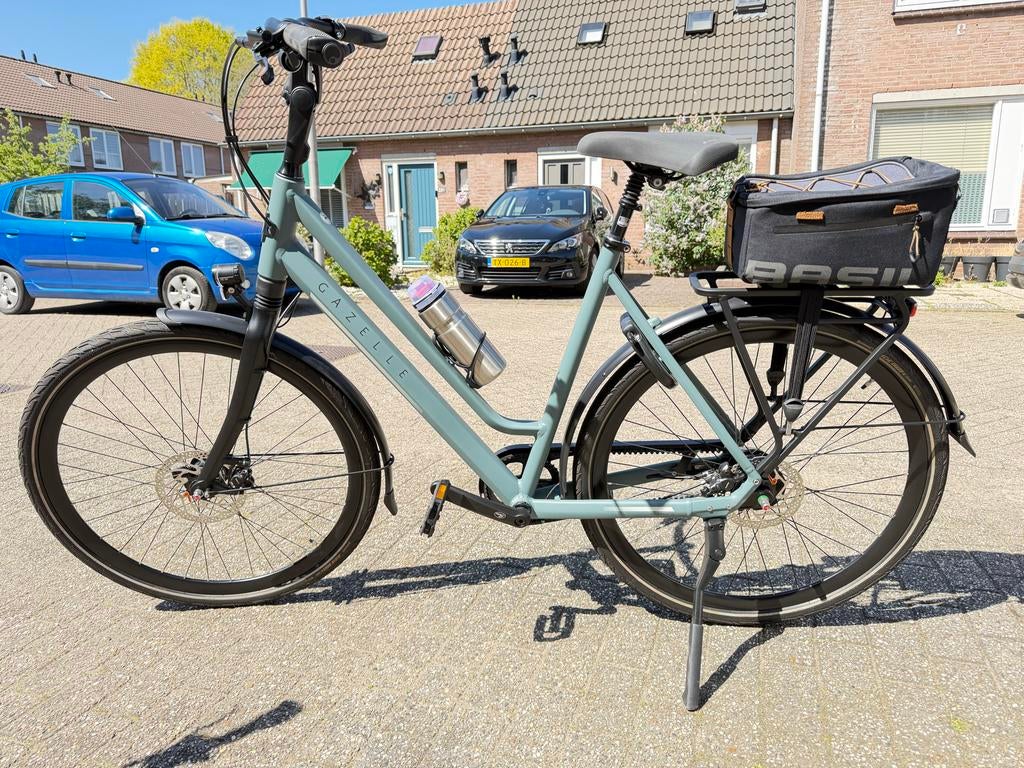 Gazelle Chamonix S8 Damesfiets met Gates Belt Drive, maat 57, Fietsen en Brommers, Fietsen | Dames | Damesfietsen, Ophalen, Versnellingen