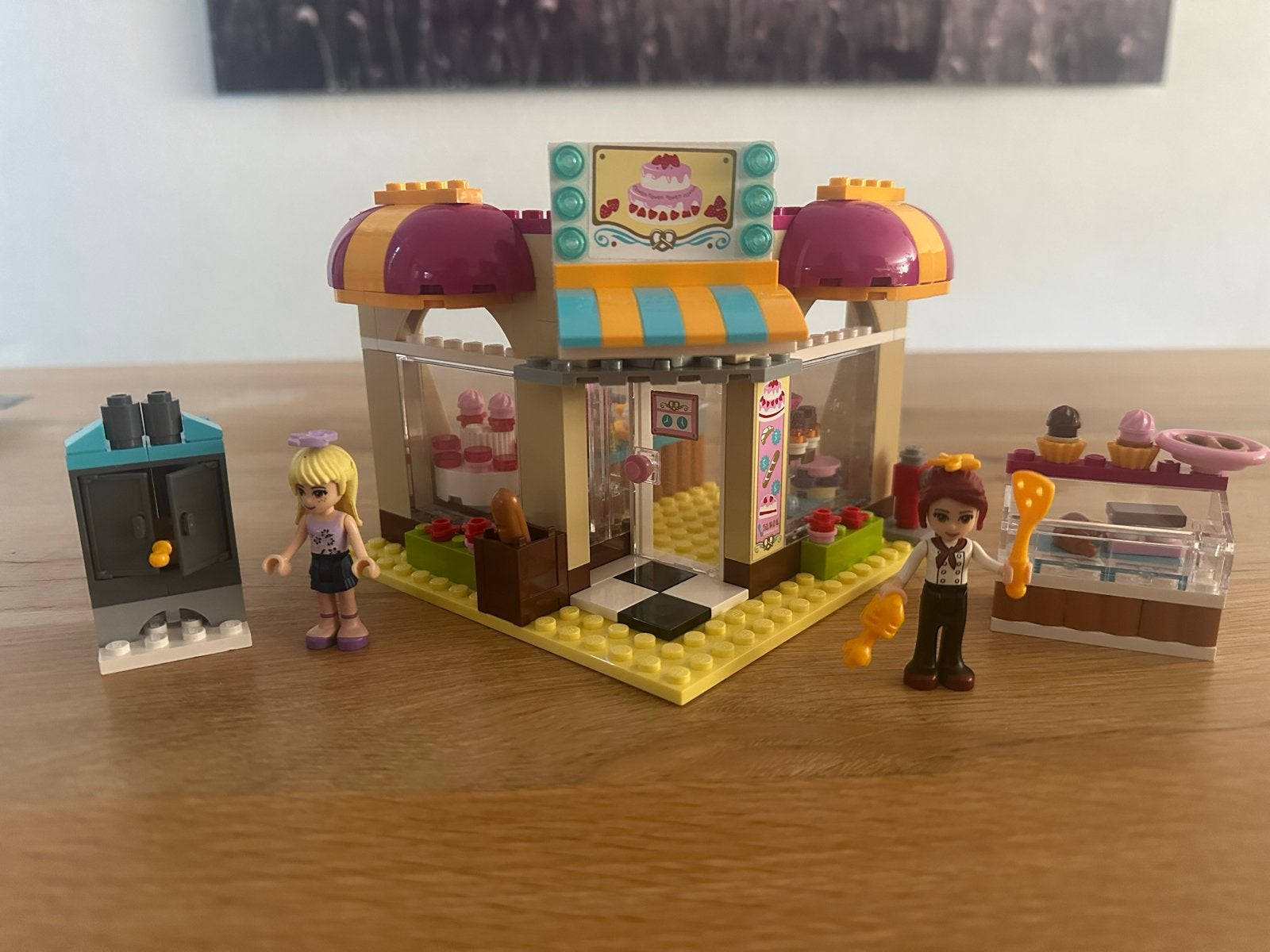 Lego Friends Heartlake Cupcake Café (41119), Gebruikt, Lego, Friends, Ophalen of Verzenden