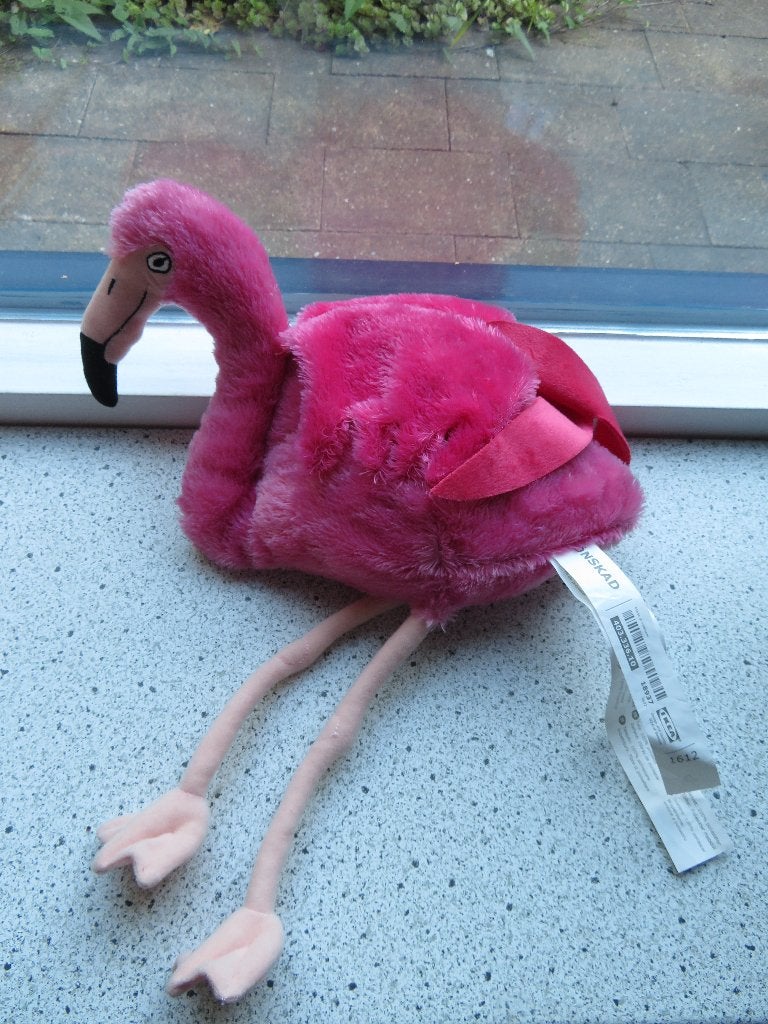 Flamingo Önskad van IKEA meet ca 46 cm totaal, Kinderen en Baby's, Speelgoed | Knuffels en Pluche, IKEA, Overige typen, Nieuw
