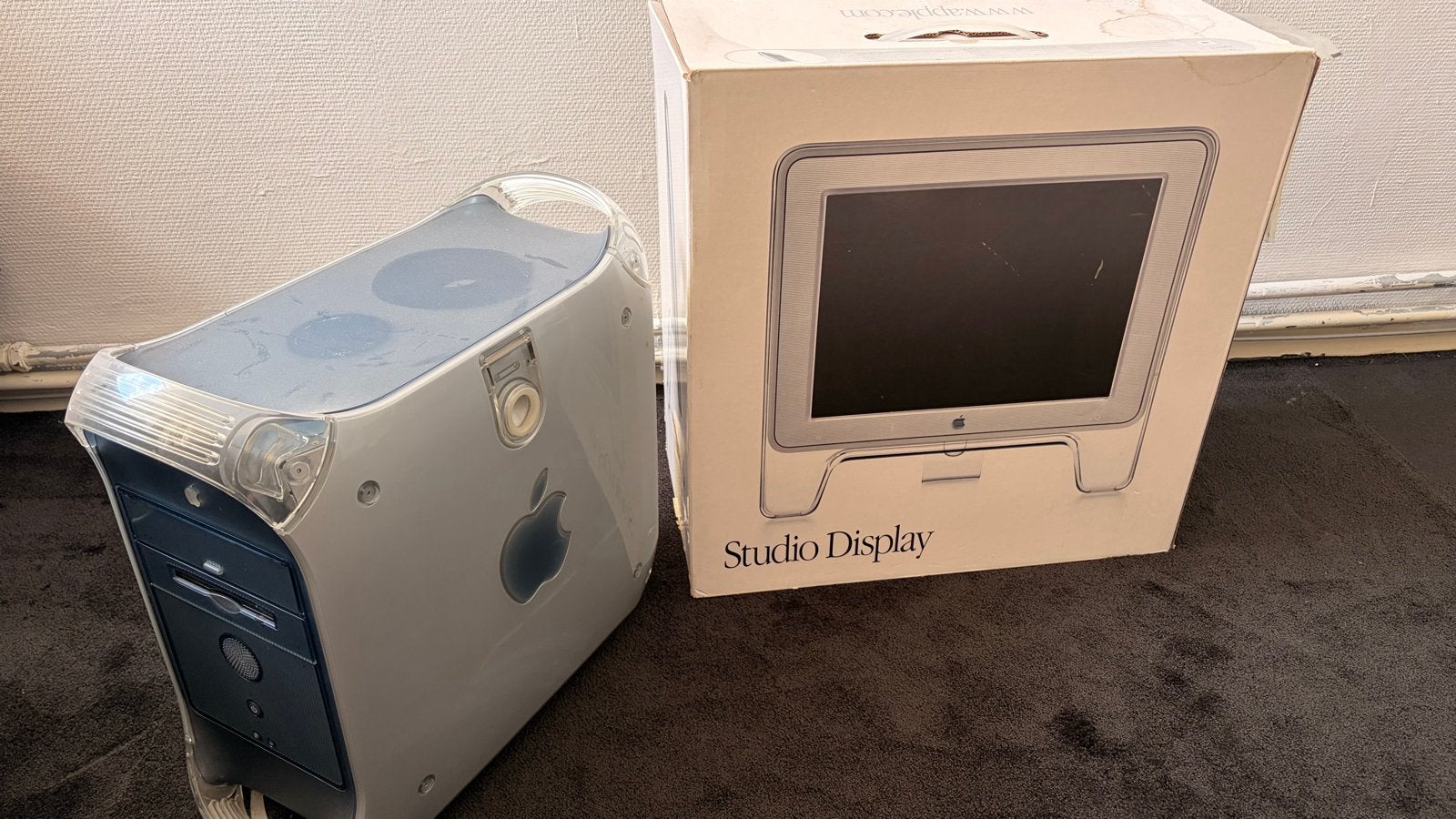 Apple Power Mac G4 met Studio Display - Vintage Computer, Gebruikt, Minder dan 4 GB, Minder dan 2 Ghz, Ophalen of Verzenden