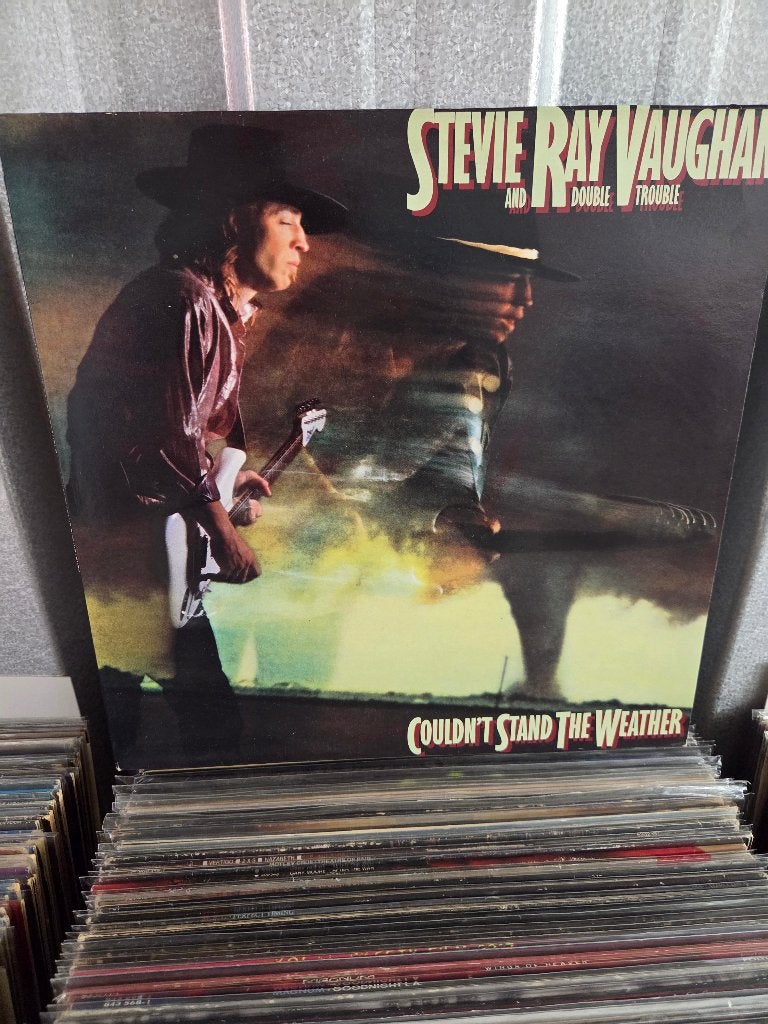 Blues lp STEVIE RAY VAUGHAN: COULDN'T STAND THE WEATHER, LP, Gebruikt, Ophalen of Verzenden, Originele persing