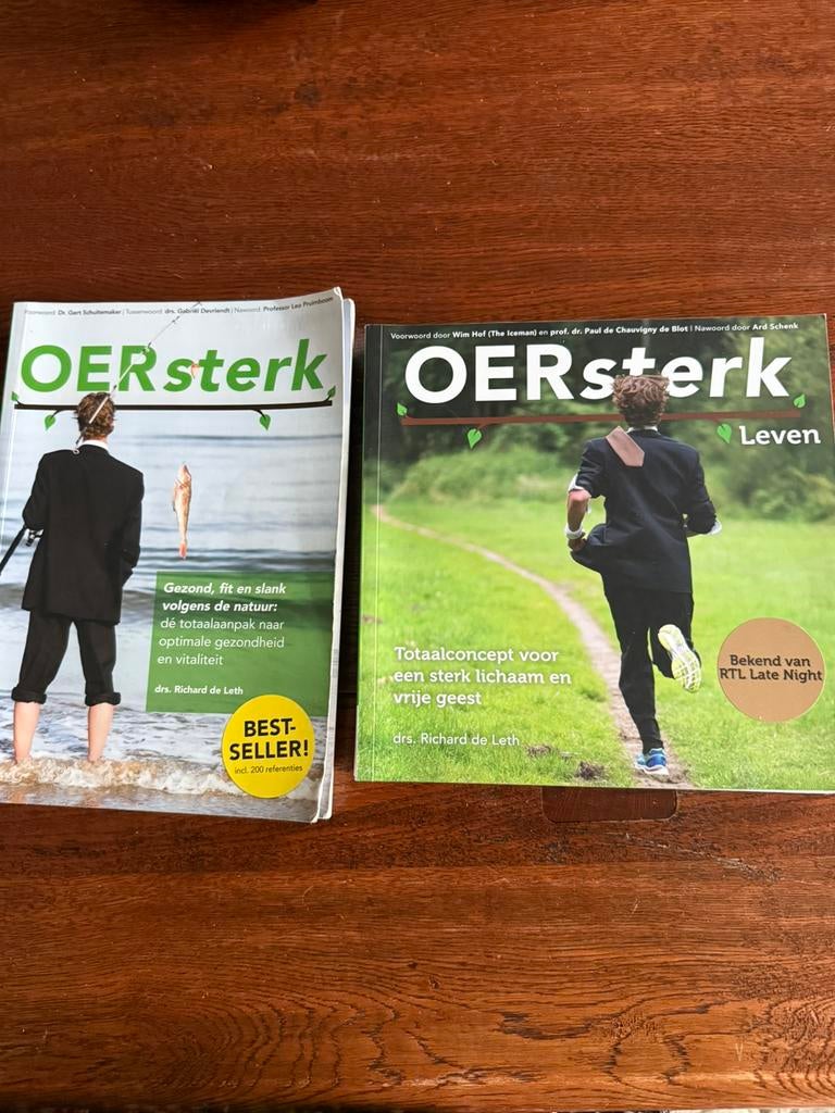 Drs. Richard de Leth- Oersterk + Oersterk Leven, Ophalen of Verzenden, Zo goed als nieuw