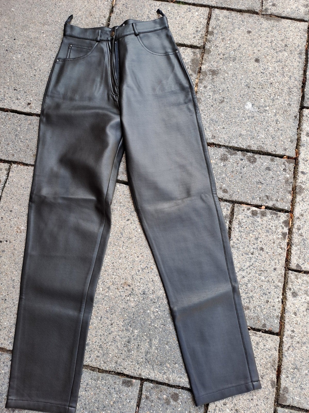 Vroom & Dreesmann Casuals skai Leren Broek Maat 36 Zwart, Kleding | Dames, Zwart, Vroom & Dreesmann Casuals, Ophalen of Verzenden