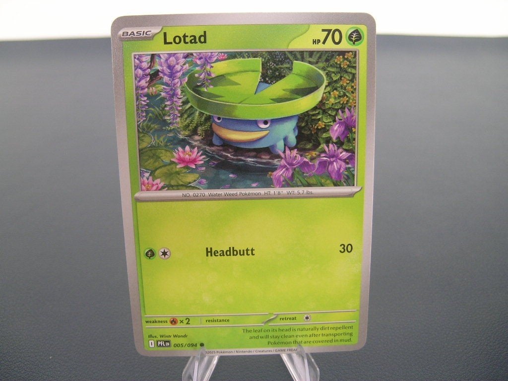 Lotad 005/094, Ophalen of Verzenden, Zo goed als nieuw, Losse kaart