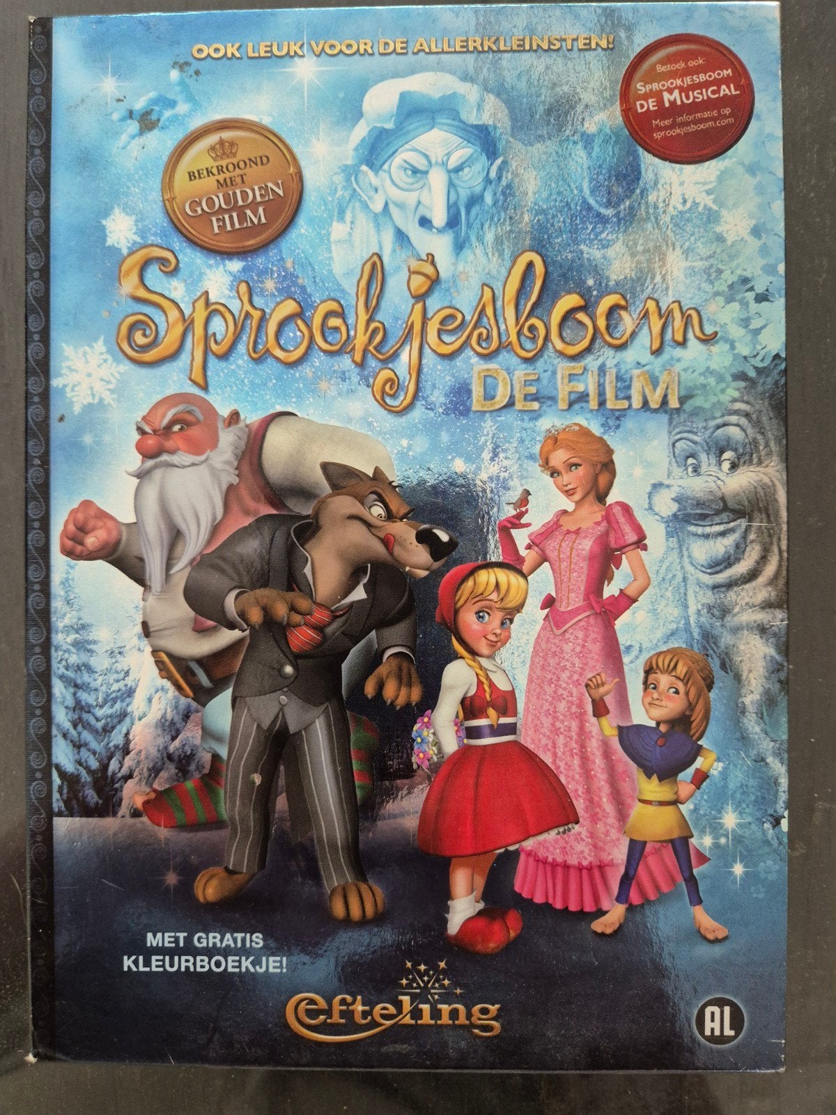 Sprookjesboom De Film DVD, Cd's en Dvd's, Alle leeftijden, Zo goed als nieuw, Sprookjes, Film