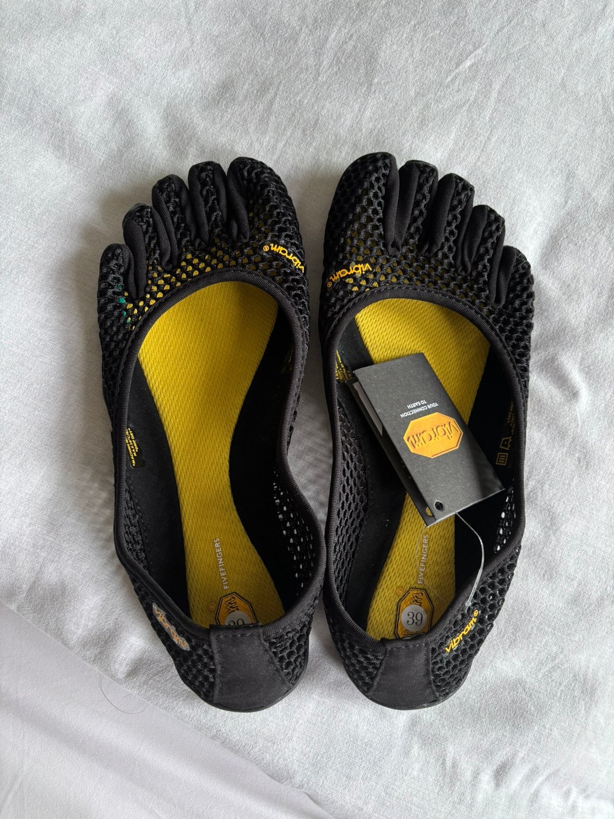 vibram v-bi eco fivefingers charcoal/black 39, Ophalen of Verzenden, Nieuw