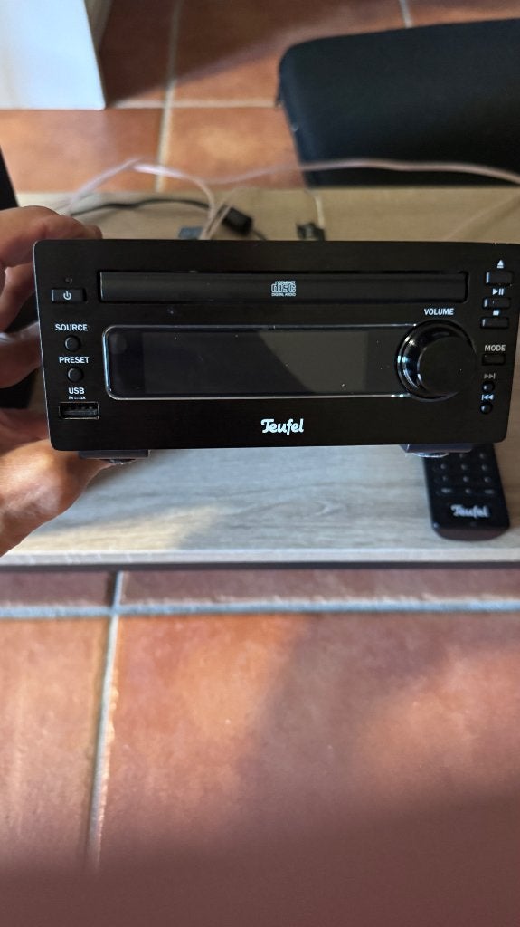 Teufel Kombo 11 Audioset, Gebruikt, Tuner of Radio, Microset, Ophalen