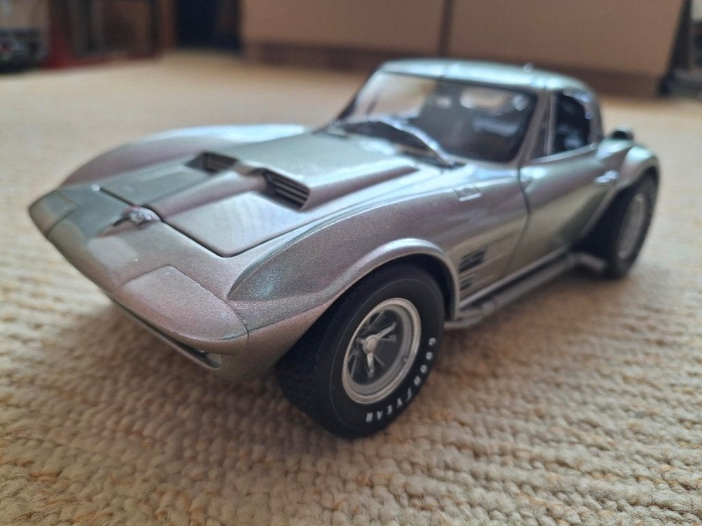 Chevrolet Corvette 1:18 Grand Sport 1963 Standox Imola Ice, Ophalen of Verzenden, Nieuw, Auto, Overige merken