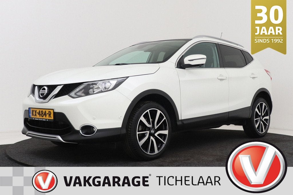Nissan Qashqai 1.6 Tekna | Org NL | 360 Camera | Pano | Dode, Auto's, Nissan, Voorwielaandrijving, Automatische klimaatregeling