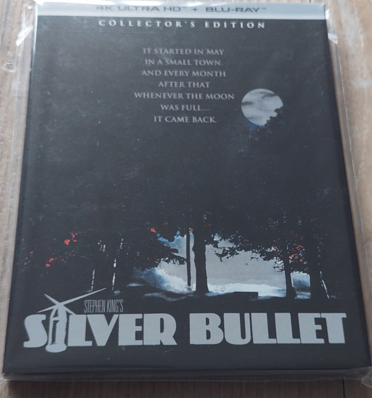Silver Bullet 4K UHD blu-ray + blu-ray, Ophalen of Verzenden, Zo goed als nieuw, Horror