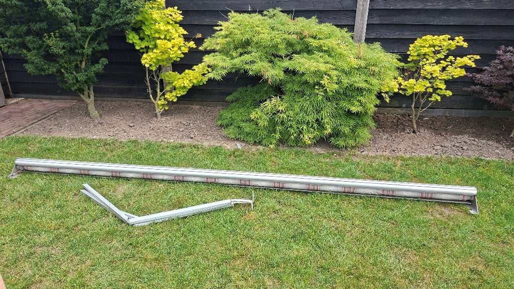 Zonnescherm, Tuin en Terras, Zonneschermen, Ophalen, Gebruikt, 150 tot 300 cm, 250 cm tot 450 cm