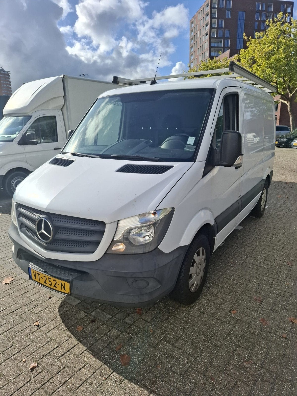Mercedes-Benz Sprinter 2.1 CDI 95 PK 2016, Voorwielaandrijving, Stof, 1992 kg, Wit