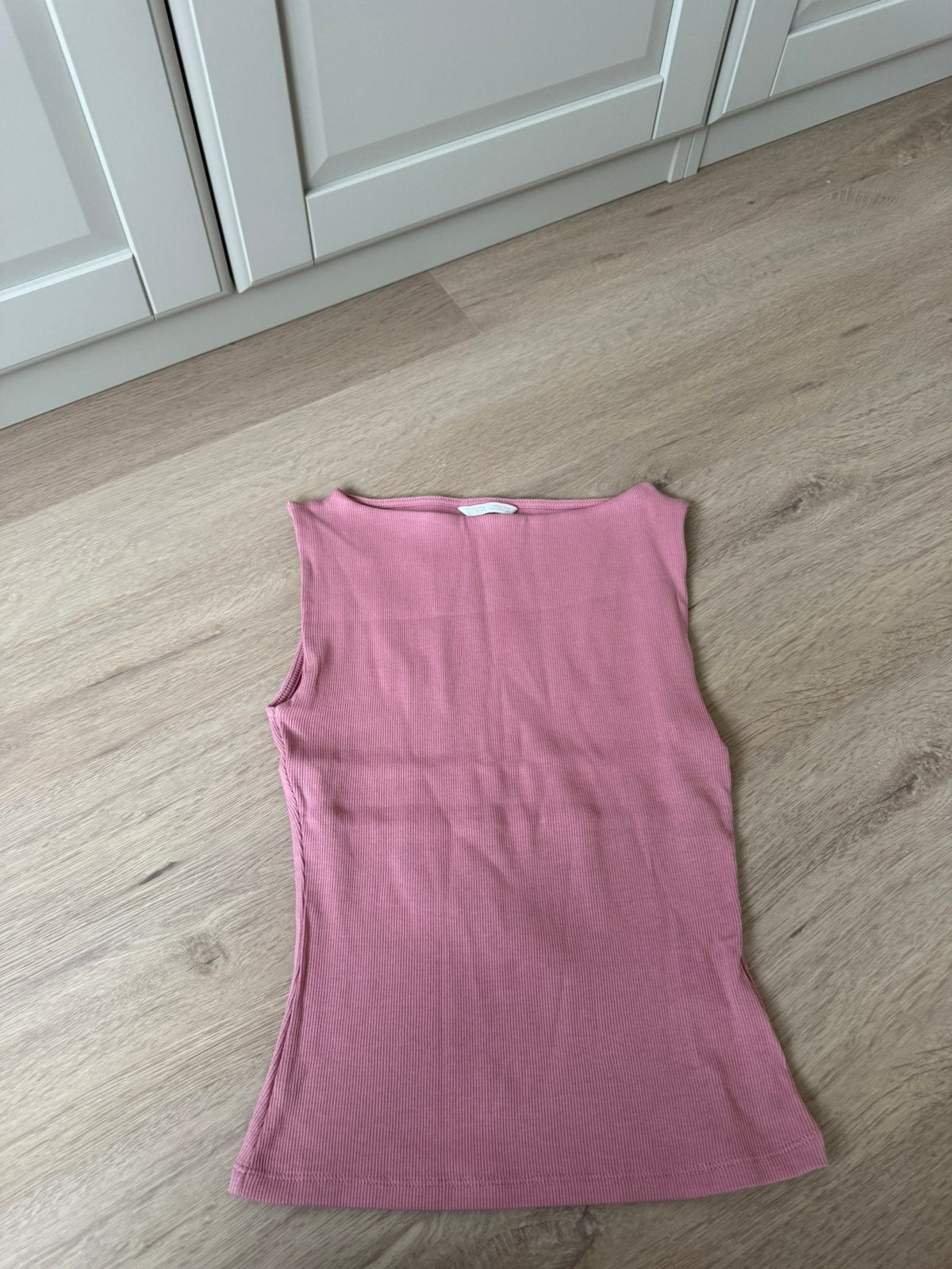 Zara roze topje maat S, Ophalen of Verzenden, Zo goed als nieuw, Maat 36 (S), Zonder mouw