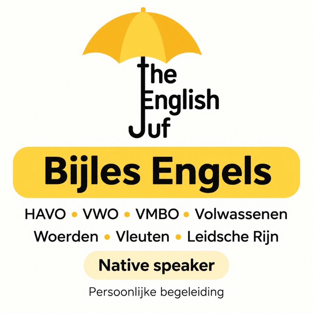 Bijles Engels | HAVO, VWO & VMBO | Woerden & Vleuten, Privéles, Bijles