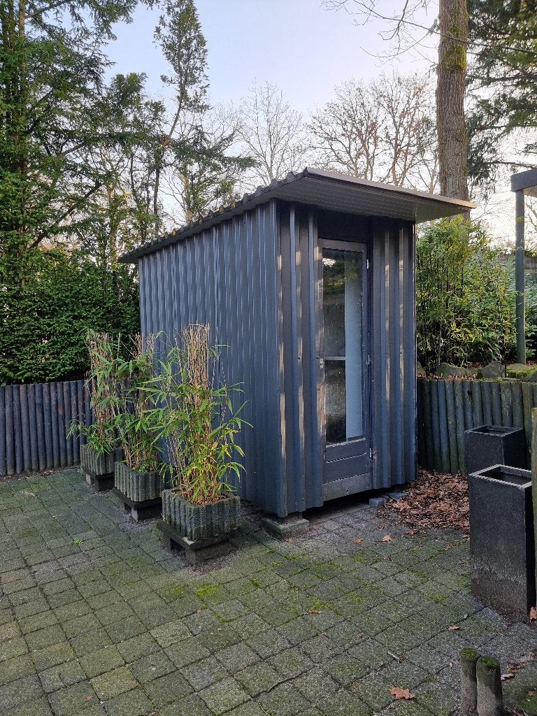 Tuinhuis-Schuur-Opslag-Keuken-Bakoven-Barbecue-Hobby (Delft), Tuin en Terras, Tuinhuizen, Ophalen, Gebruikt, 250 tot 500 cm, Schuur