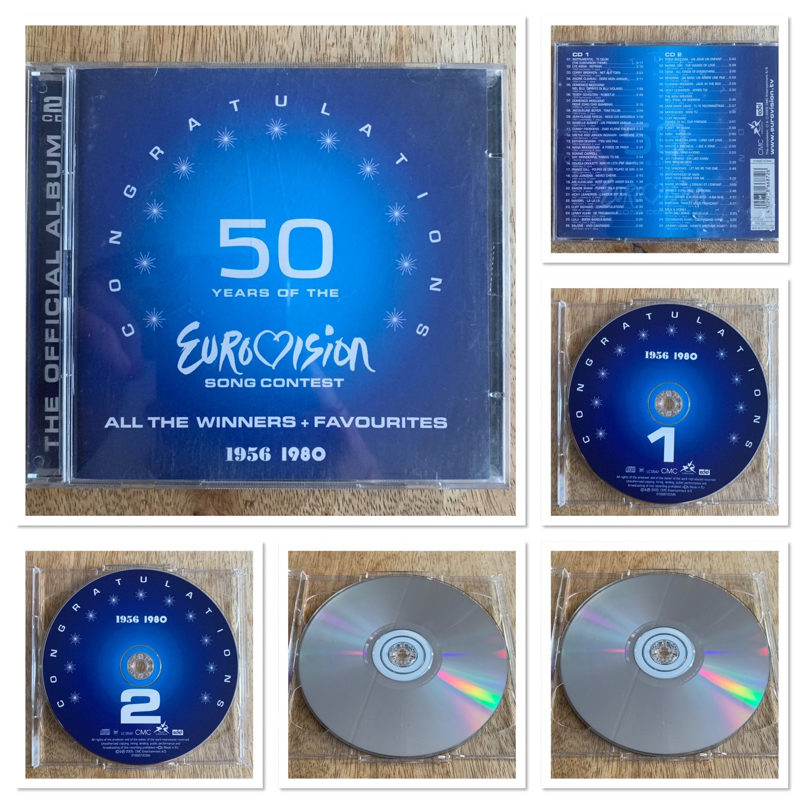 50 Years of The Eurovision Song Contest (1956-1980), Ophalen of Verzenden