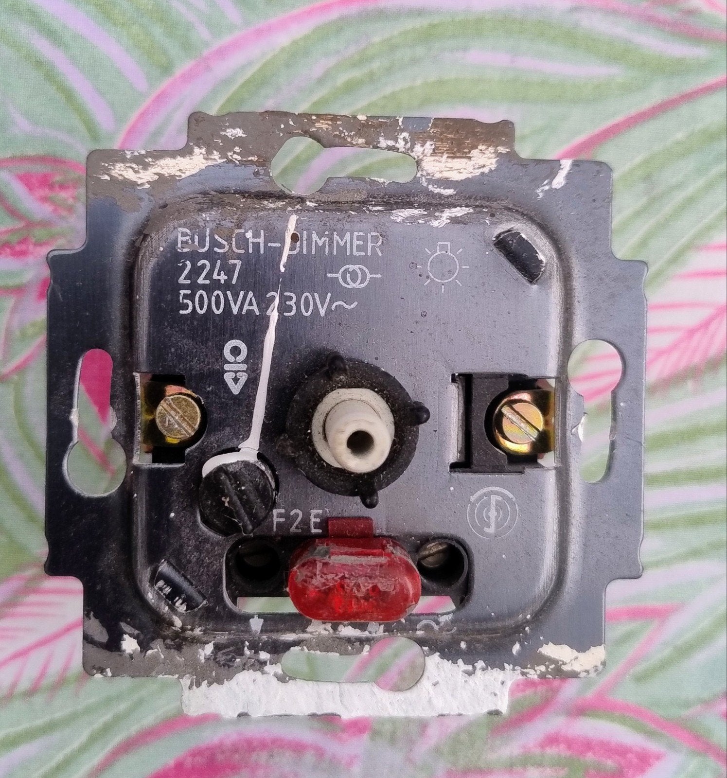 Busch-Jaeger Dimmer 2247 500VA 230V~, Ophalen of Verzenden, Gebruikt, Busch-Jaeger, Dimmer
