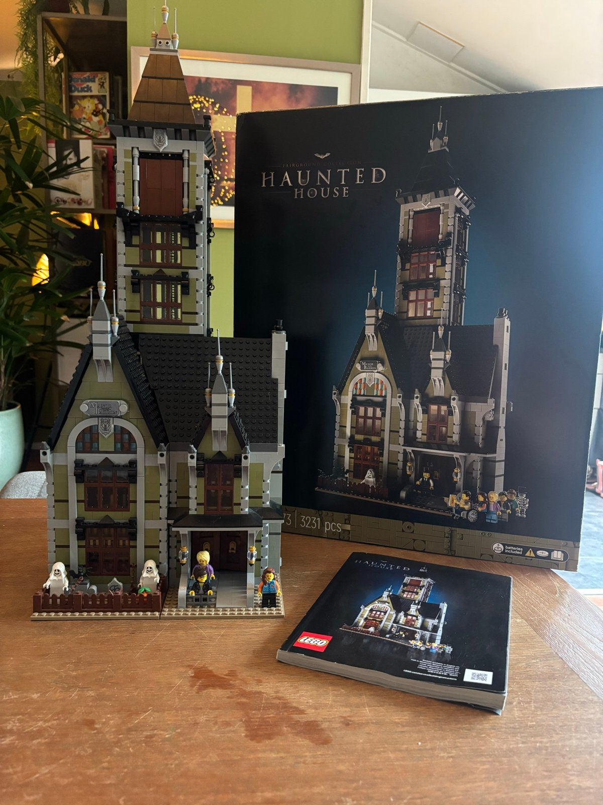 Lego 10273 Haunted House, Ophalen of Verzenden, Zo goed als nieuw