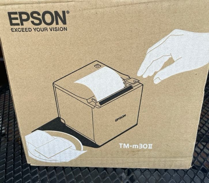 Epson TM-m30II Thermische Bonprinter - Nieuw in doos, Computers en Software, Printers, Nieuw, Printer, Thermo-printer, Zwart-en-wit printen