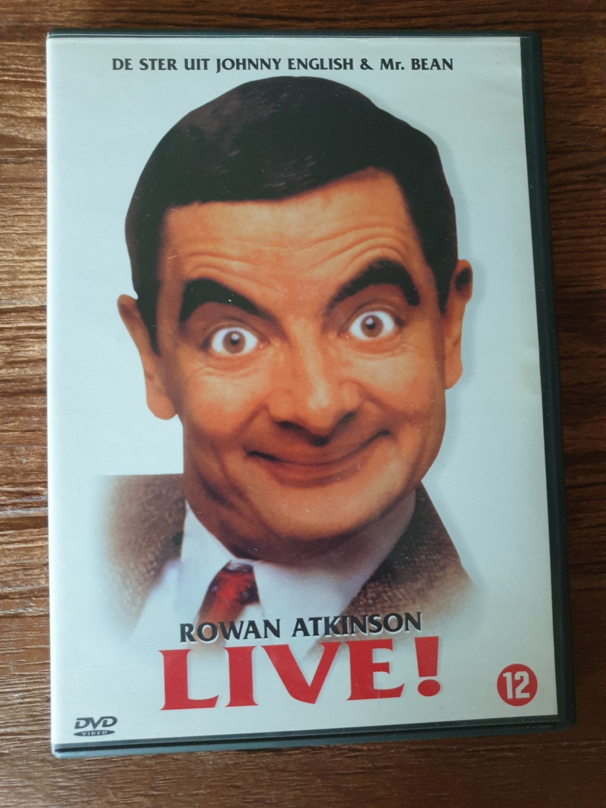 Rowan Atkinson Live! DVD - Komedie van Mr. Bean, Vanaf 12 jaar, Ophalen of Verzenden, Zo goed als nieuw