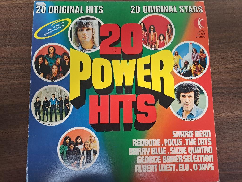 20 Power Hits, Ophalen of Verzenden, Zo goed als nieuw, 12 inch, Pop