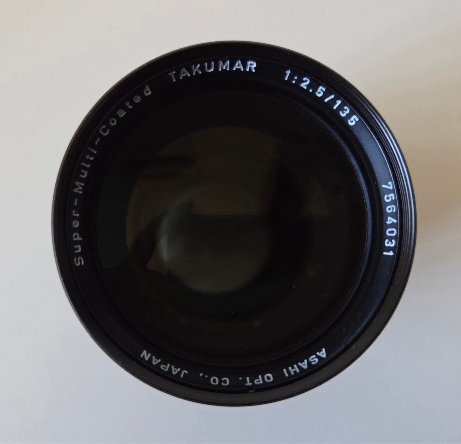 Asahi Pentax Super-Multi-Coated Takumar 135mm f/2.5 telelens, M42, Gebruikt, Lensdoppen, 135 mm