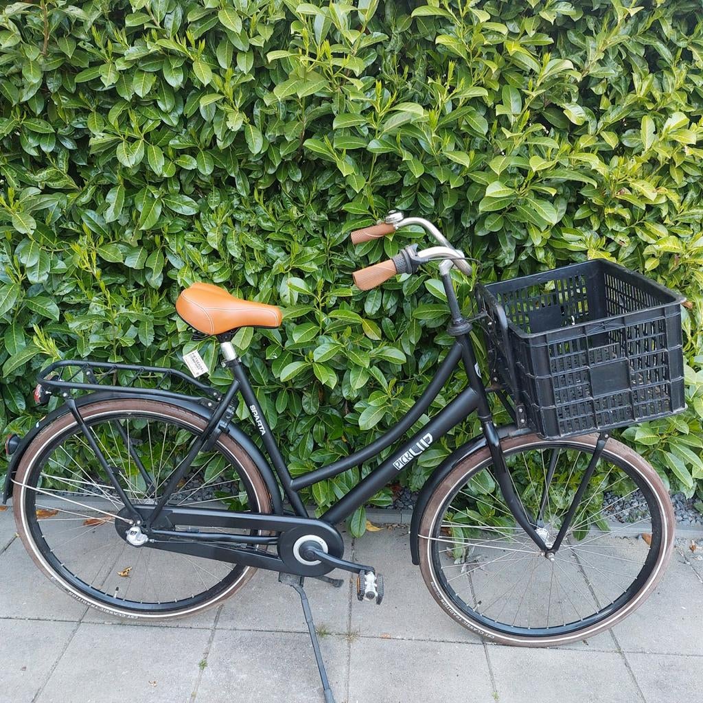 Sparta pic up 56cm versnellingen stuurslot Krat, Terugtraprem, 53 tot 56 cm, Sparta pickup, Versnellingen