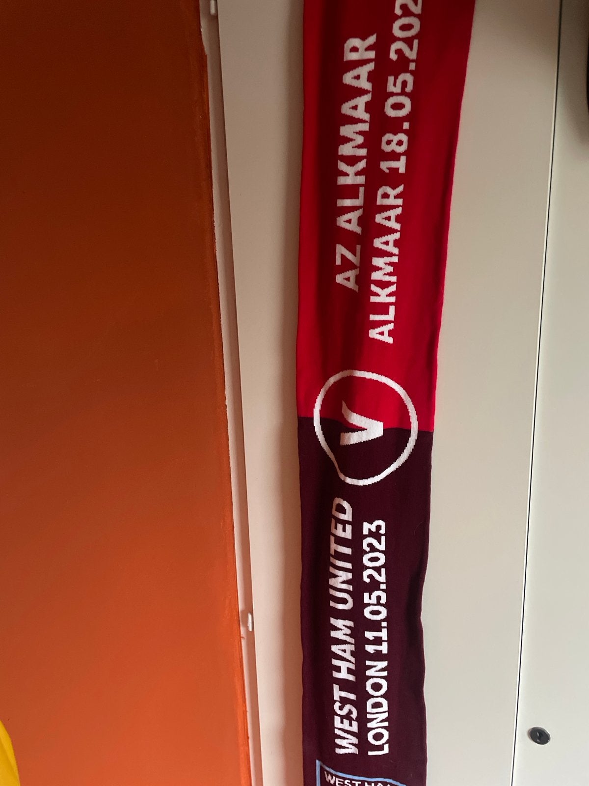 Sjaal West Ham AZ Comference League 11-05-2023, Ophalen, Zo goed als nieuw, Sjaal