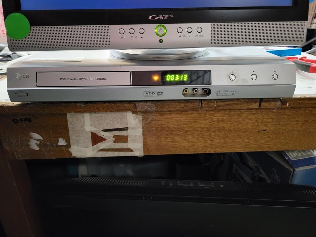 LG HDD DVD speler, Ophalen, Gebruikt, LG