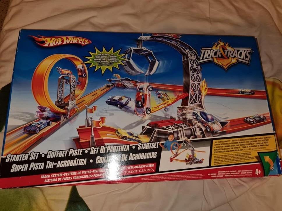 Hot Wheels Racebaan Starter Set, Racebaan, Nieuw, Ophalen of Verzenden, Hot Wheels