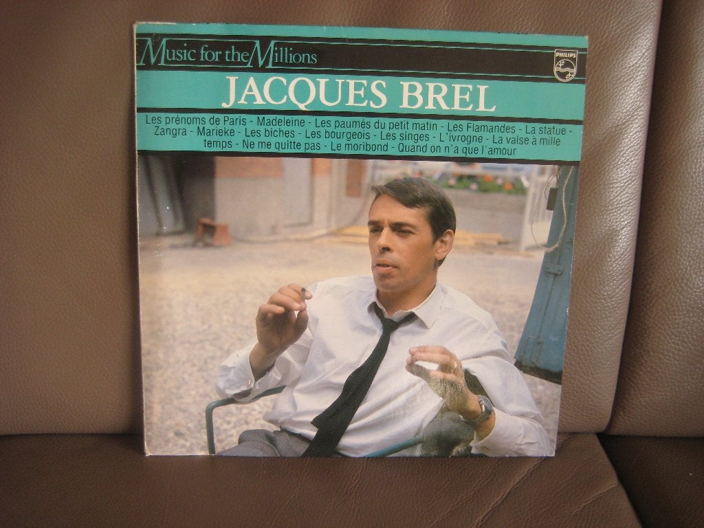 Jacques Brel – Jacques Brel, LP, Ophalen of Verzenden, Zo goed als nieuw, 12 inch