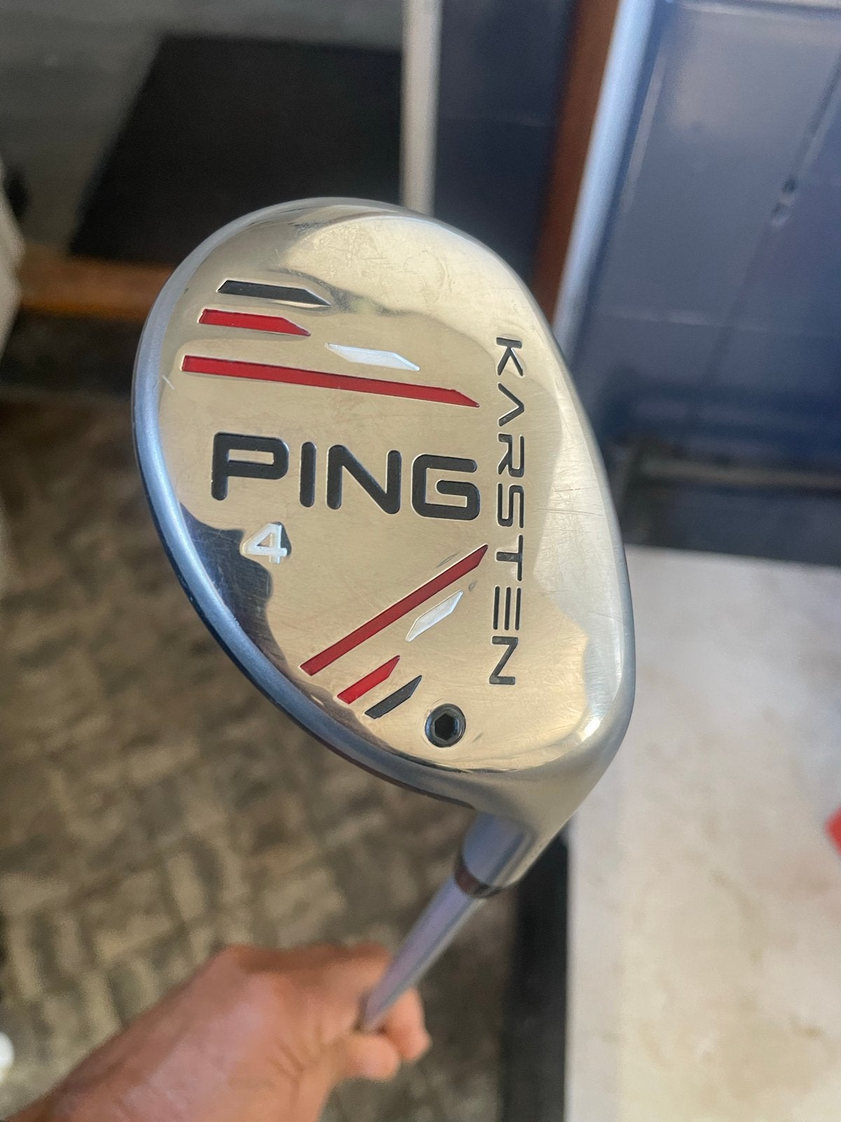Ping Karsten 4 Golfclub - SR Flex, Sport en Fitness, Ophalen, Gebruikt, Club, Ping