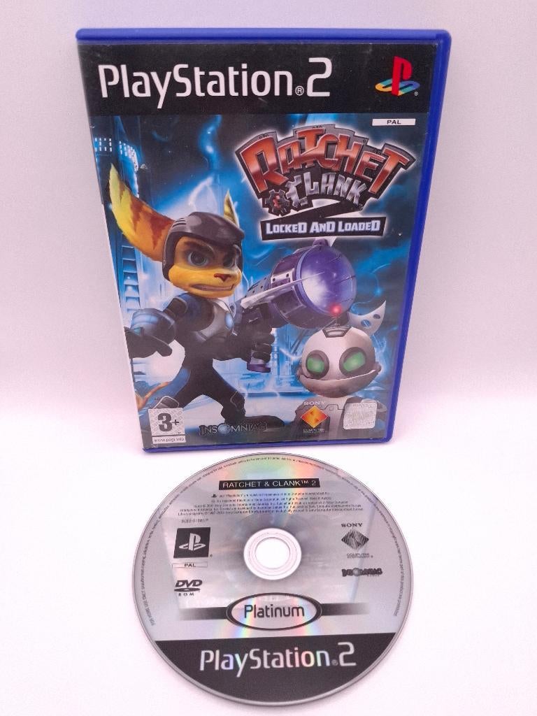 Ratchet & Clank 2 Locked and Loaded ps2, Avontuur en Actie, 1 speler, Ophalen of Verzenden, Zo goed als nieuw