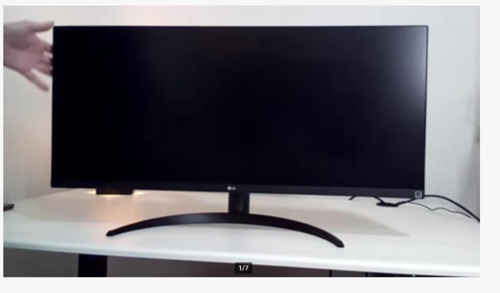 LG 34WP550 UltraWide monitor 34” – €175 – als nieuw, HDMI, IPS, Zo goed als nieuw, 61 t/m 100 Hz