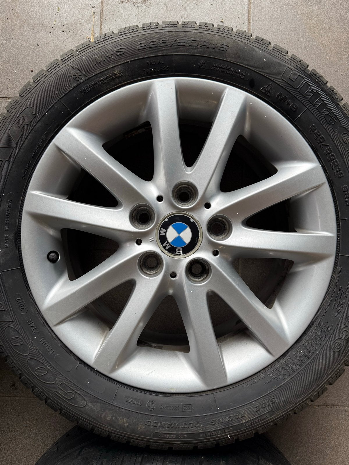 BMW E46 originele 16 inch velgen met winterbanden, Ophalen, Gebruikt, 16 inch, Banden en Velgen