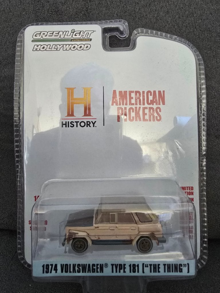Volkswagen Type 181 "The Thing, American Pickers"Greenlight, Christian@diecastcompany.nl, Auto, Diecast Company, Nieuw